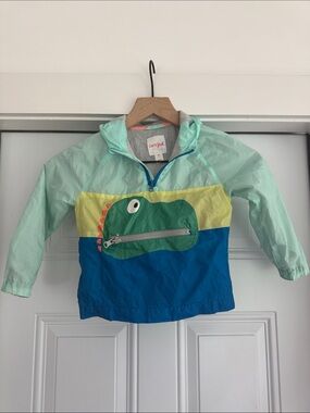 3T Cat & Jack alligator windbreaker, lined